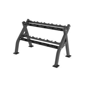 2 Tier dumbbell rack 5 pair