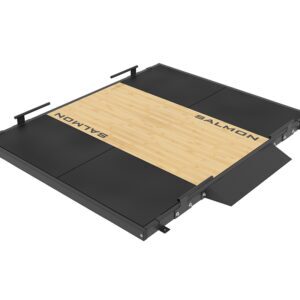 Noise-reduction deadlift platform