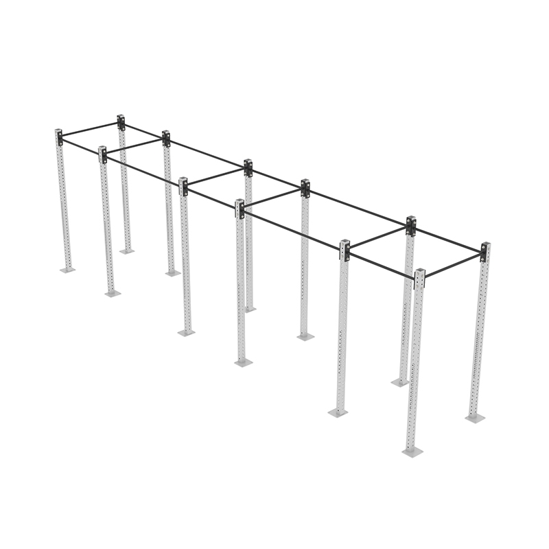Free standing 3-bay rig