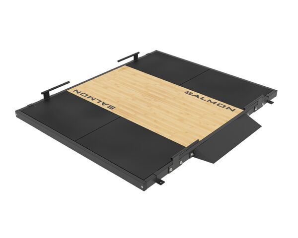 Noise-reduction deadlift platform